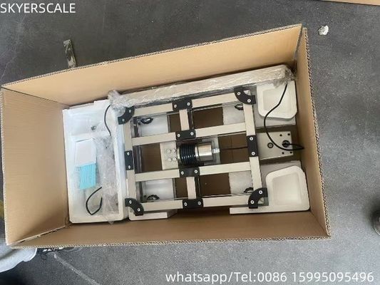 500 kg d'acier inoxydable 500x600 mm Balance de plateforme Balances numériques de banc