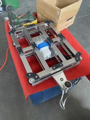 500*600mm 500kg 304 en acier inoxydable Balance de banc industriel Balance électronique
