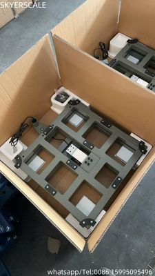 Plateforme lourde Balance de poids électronique Balances numériques de pesée 500x500mm 300Kg Avec rétracteur