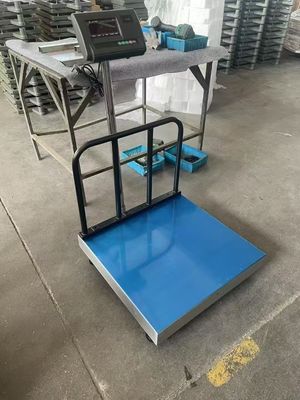 Plateforme lourde Balance de poids électronique Balances numériques de pesée 500x500mm 300Kg Avec rétracteur