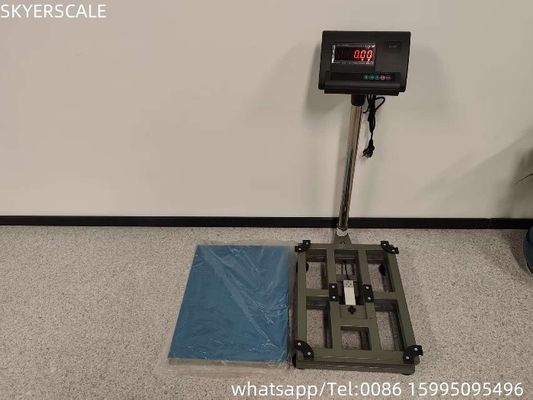 Échelle de plateforme fiable 400x500mm 300kg Poids du banc Échelle d'entrepôt