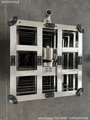 600 x 600 mm 500 kg 304 Plateforme de pesée en acier inoxydable