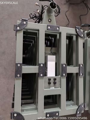 300 x 400 mm Plateforme de banc électronique Échelle de protection contre la surcharge en acier au carbone 100 kg capacité