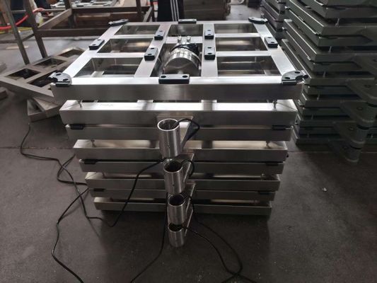 Échafaudage à haute précision 60 x 80 cm en acier inoxydable imperméable à l'eau 500 kg
