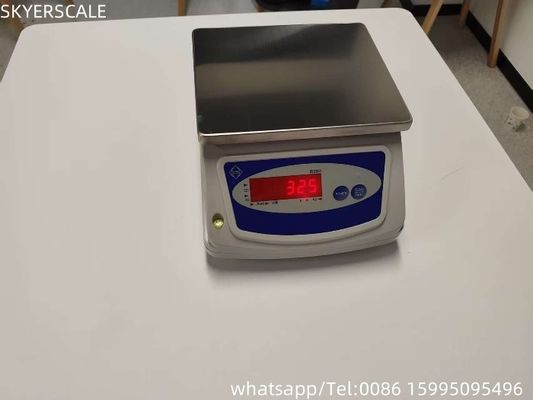 IP68 étanche 15 kg/2g Balance numérique de pesée Produits de la mer Pêche électronique Balances étanches alimentaires