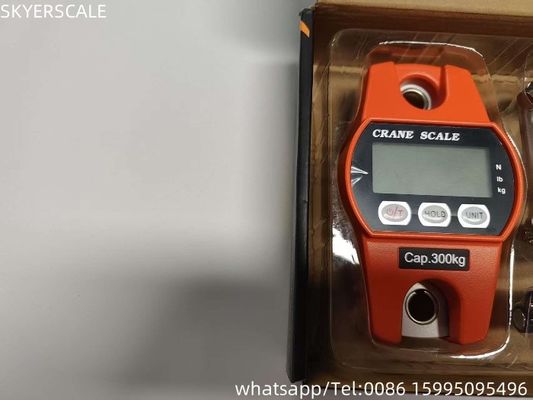 300 kg électrique en acier électronique Balance de grue Balance numérique suspendue 3*AA batterie sèche