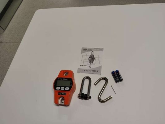 300 kg électrique en acier électronique Balance de grue Balance numérique suspendue 3*AA batterie sèche