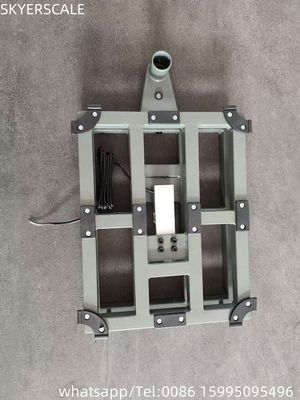 100 kg 300x400 mm Banque de détail numérique électronique Plateforme en acier au carbone LED ZEMIC Cellule de charge OEM ODM Personnalisé