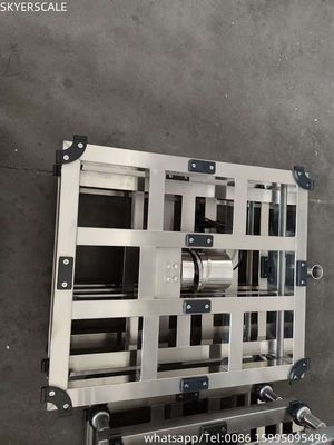Plateforme électronique numérique échelle en acier inoxydable imperméable à l'eau 500 kg échelle de banc affichage LCD OEM personnalisable