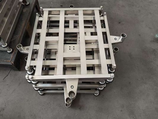 Plateforme de banc électronique numérique industriel haute précision étanche en inox Échelle 600x800cm 500kg