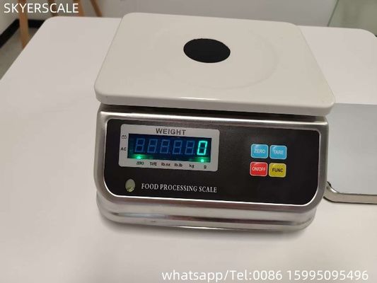 Échelle électronique IP68 série D6 en acier inoxydable étanche Échelle de poids numérique