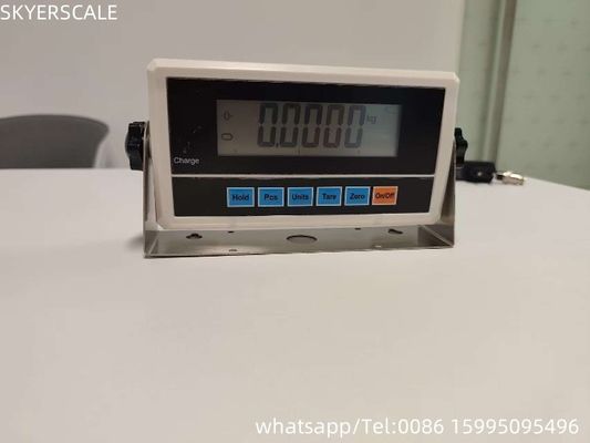 Indicateur de poids de la plateforme à échelle de plancher avec écran LCD et type de terminal