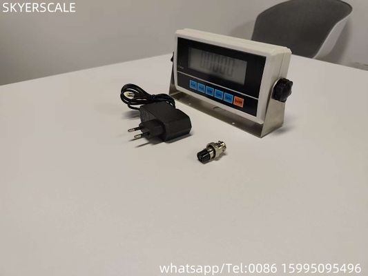 Indicateur de poids de la plateforme à échelle de plancher avec écran LCD et type de terminal