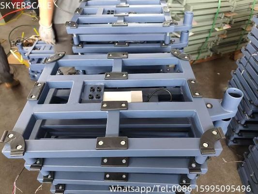 Plateforme électronique de banc échelle 400x500mm Protection contre la surcharge en acier au carbone 100kg 200kg 300kg