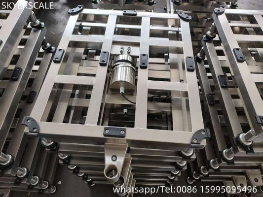 Plateforme numérique électronique industrielle étanche en acier inoxydable Balance de banc 800x600mm 600kg