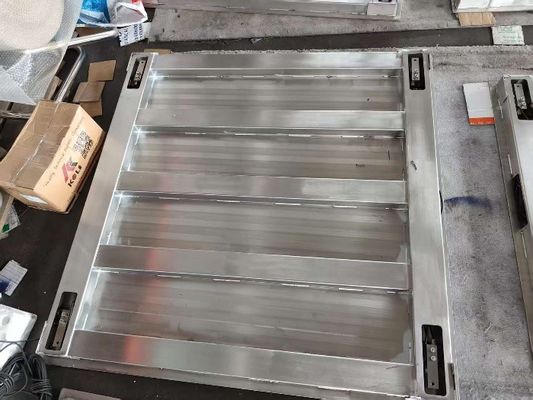 Balance électronique de plateforme en acier inoxydable 304 1mx1m 3 tonnes Balance de plancher