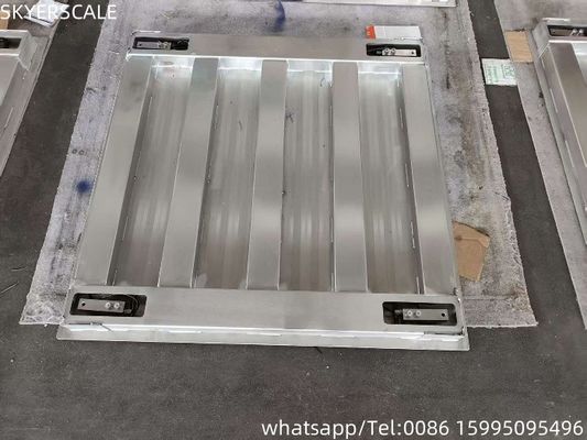 Acier au carbone / Q235B 0,8x1m Balance 1 tonne Sol Balance électronique de plancher Industrial Balance de plancher de pesage