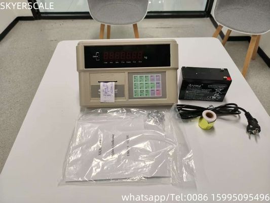 Indicateur de pesée Yaohua XK3190 A9P pour les balances de plateforme Balances de plancher Balances de camion