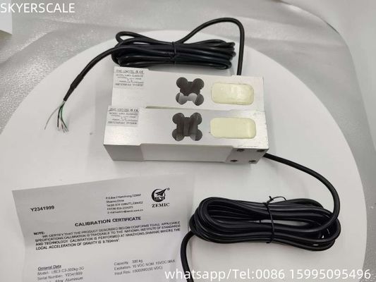 ZEMC Load Cell L6E3 Aluminum Alloy Electric Scales Weighing Sensor Single Point Pressure Sensor C3 Weighing Sensor 300kg
