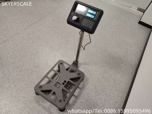 Balance de paillasse à plateforme en aluminium 500x400mm 150kg