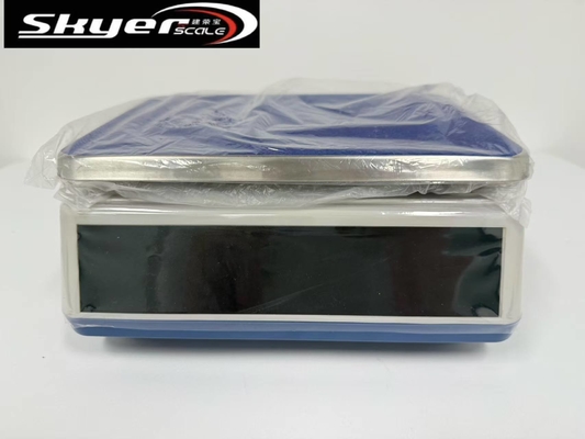 Balance numérique de 30 kg avec plaque LCD en acier inoxydable