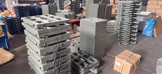 40*50 100kg 150kg 300kg 500kg Balance de sol industrielle en acier au carbone, balances de plate-forme portables