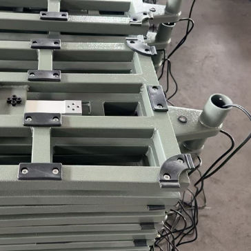 60*80 Numérique électronique 300kg Banque en acier au carbone Plateforme postale Balance 100kg 150kg 300kg 500kg