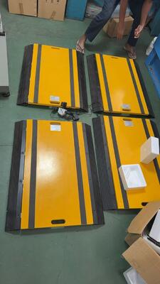 Portable Static Axle Load Weighing Device with Aluminum Alloy Body