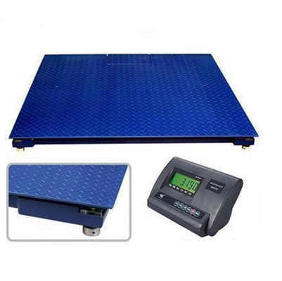 Plate-forme simple 1200×2200mm 3t balances de plancher de 5 T, balance d'ensemble de plate-forme