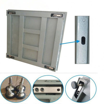 Plate-forme simple 1200×2200mm 3t balances de plancher de 5 T, balance d'ensemble de plate-forme