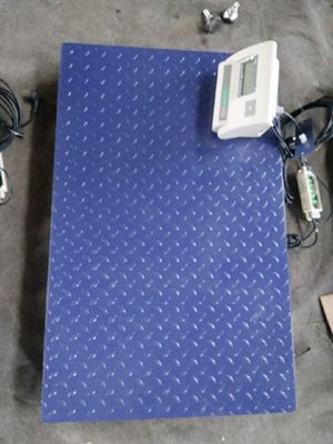 Échelle de poids de plancher d'acier au carbone