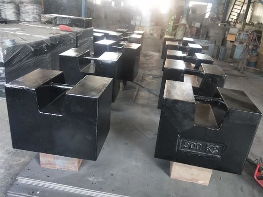 Fonte pesant des pièces d'échelle de 20kg 25kg 50kg 200kg 500kg 1000kg pour des échelles de plancher de plate-forme
