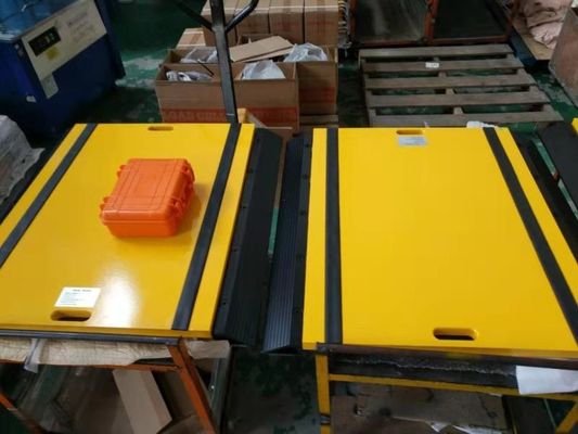 La surcharge du véhicule de multi-axe mesure avec le profil bas l'axe que portatif pèsent des protections roulent des échelles