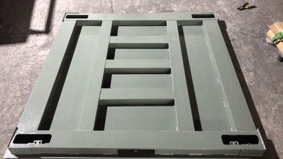 Échelle électronique simple de plancher de plate-forme de balance du bureau 1.2x1.2m-3t Pitless Digital