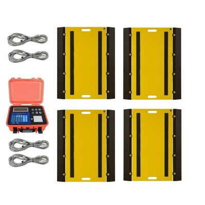 Précision ultra-mince portative d'IP66 30T Axle Scales Weighbridge haute