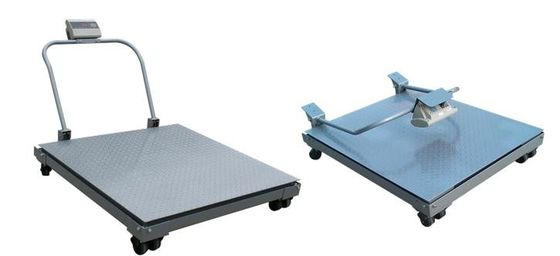 D'acier inoxydable de la plate-forme 3T de plancher d'échelle glissement électronique mobile non
