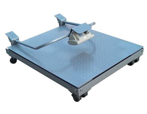 D'acier inoxydable de la plate-forme 3T de plancher d'échelle glissement électronique mobile non