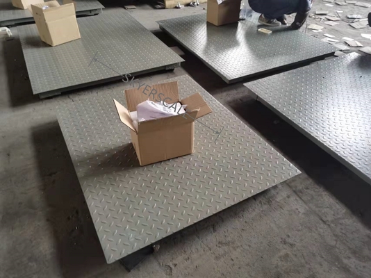 capteurs de pression de piézoélectrique électroniques de l'échelle OIML de plancher de la plate-forme 5t résistante