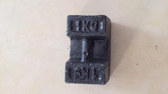 M1 poids de calibrage de fonte de la classe 2kg, poids d'essai d'ascenseur