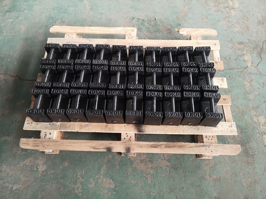 Poids empilables standard de la fonte 20kg d'OIML pour le poids de bloc de grue